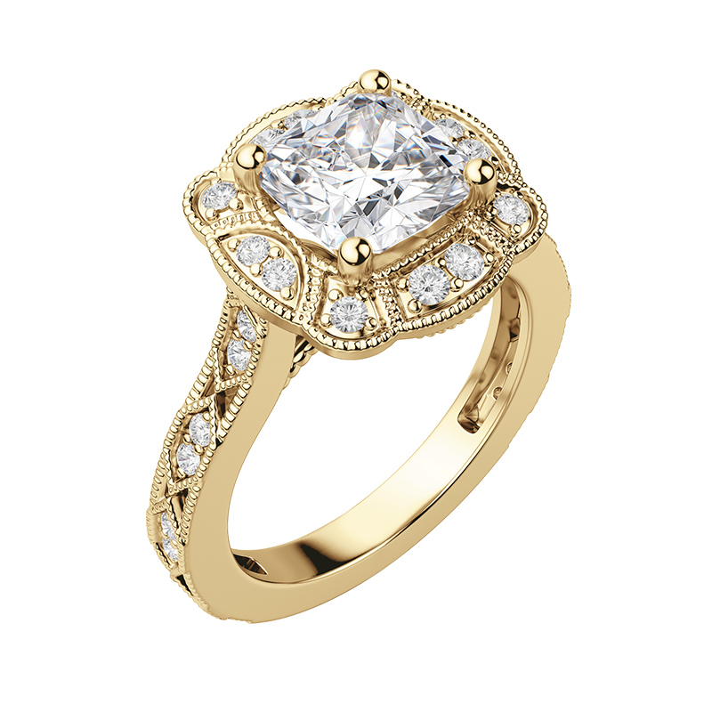 Vintage engagement ring settings stand the test of time