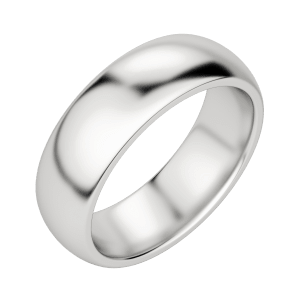 Twist Men’s Wedding Rings Men's Winsome Aura 585 White Gold