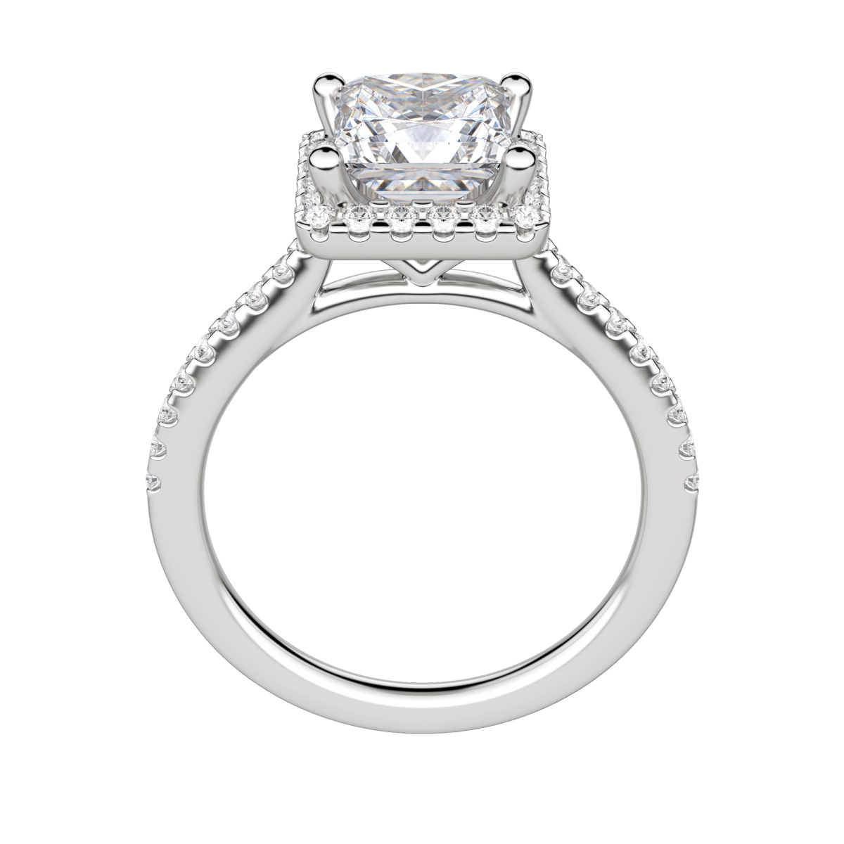 1.01-cts Princess Cut Diamond & Gold Solitaire ring - 66mint Fine Estate  Jewelry