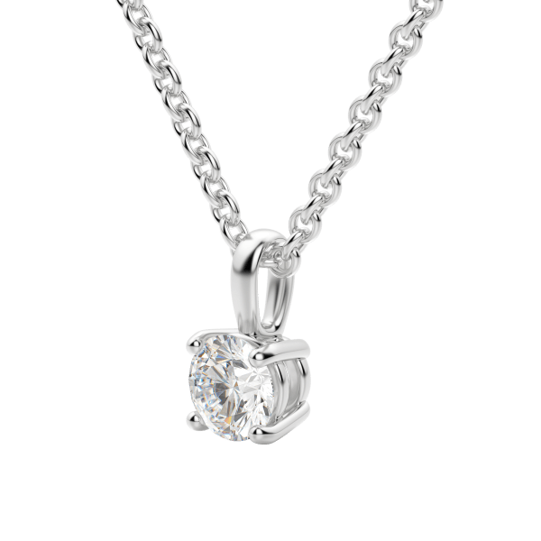 14K White Gold, carat-weight-configurable--1-4-tcw