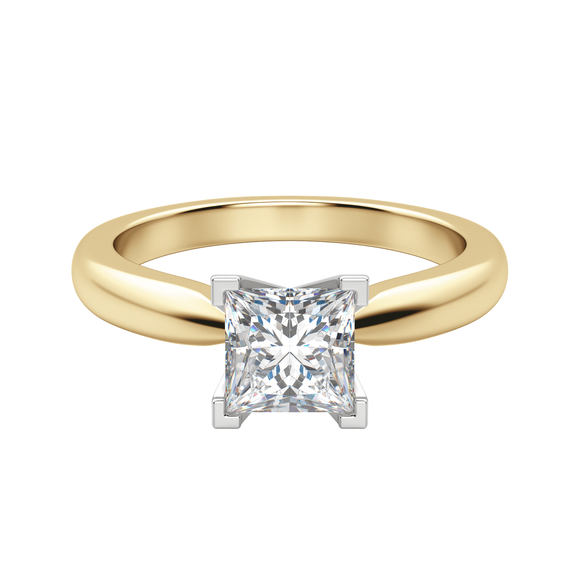Princess Cut Engagement Rings, Square Cut Diamond Rings UK, Gold & Platinum  | Goldsmiths