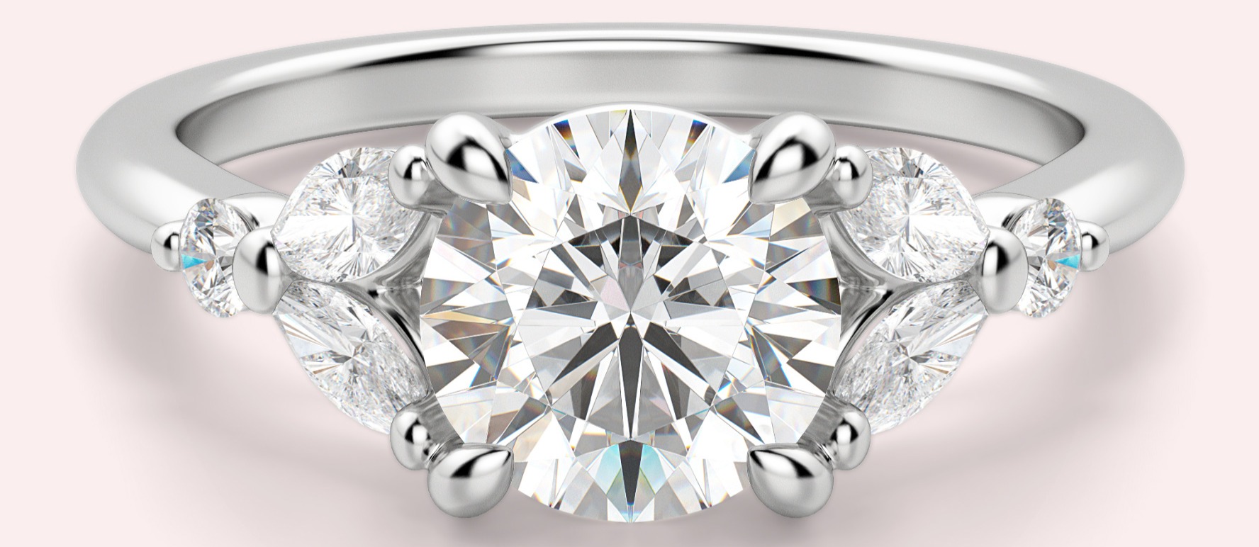 Edwardian 3.36 Carat Old European Cut Diamond Platinum Ring - Engagement  Rings - Bridal