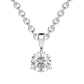 Default, 14K White Gold, carat-weight-configurable--1-4-tcw view 0