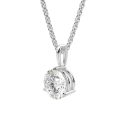 14K White Gold, carat-weight-configurable--1-2-tcw view 4